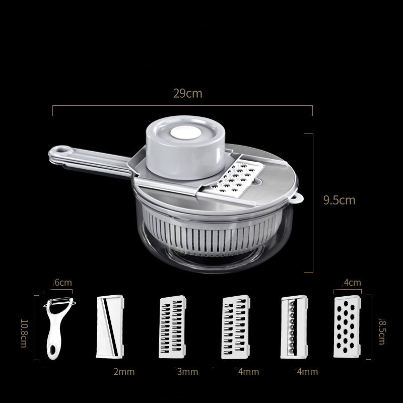 Household Vegetable Slicer Fashion Simple Multifunctional Vegetable Cutter Kitchen Tools - Image 6